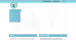 Desktop Screenshot of locumsource.com